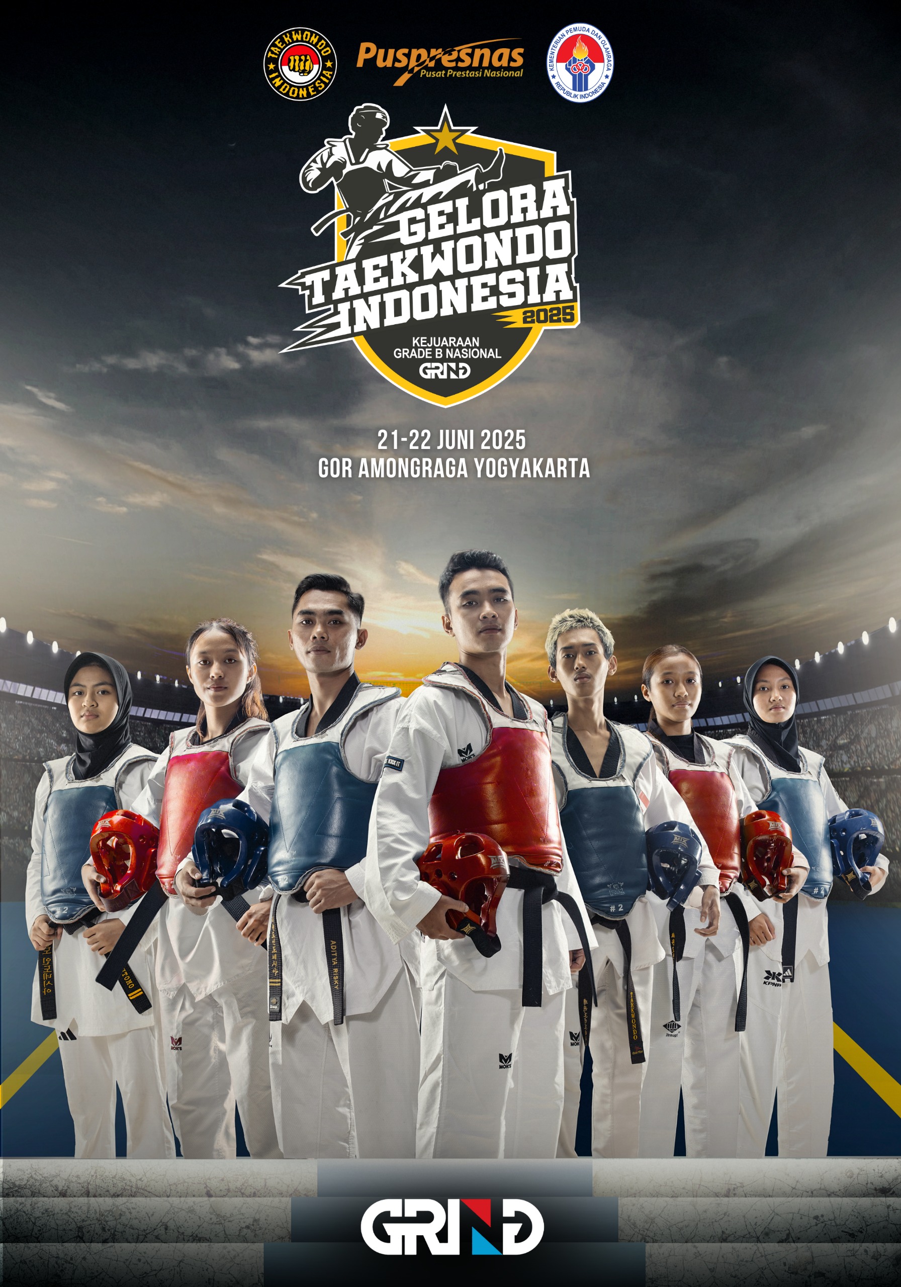 Panggung Juara Taekwondo Indonesia Taekwondo Indonesia Dojang bktckotamalang